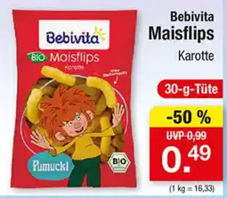 Zimmermann Bebivita Maisflips Karotte Angebot