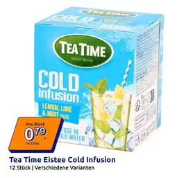 Action Tea Time Eistee Cold Infusion Angebot