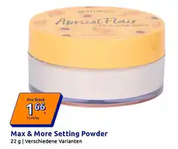 Action Max & More Setting Powder Angebot