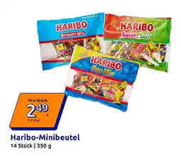 Action Haribo-Minibeutel Angebot