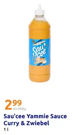 Action Sau'cee Yammie Sauce Curry & Zwiebel Angebot