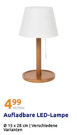 Action Aufladbare LED-Lampe Angebot