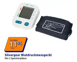 Action Silvergear Blutdruckmessgerät Angebot