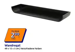 Action Wandregal Angebot