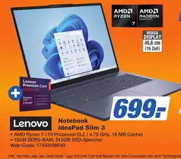 K+B Expert Lenovo Notebook IdeaPad Slim 3 Angebot