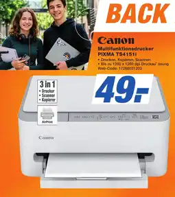 K+B Expert Canon Multifunktionsdrucker PIXMA TS4151i Angebot