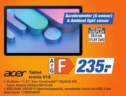 K+B Expert acer Tablet Iconia V12 Angebot