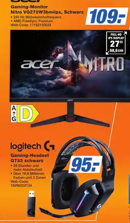 K+B Expert logitech G Gaming-Headset G733 schwarz Angebot