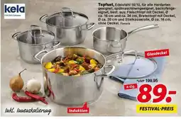 Möbel Turflon Topfset, Edelstahl 18/10 Angebot