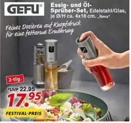 Möbel Turflon GEFU Essig- und Öl-Sprüh-Set Angebot