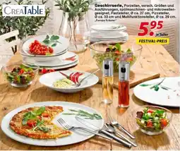 Möbel Turflon Geschirrserie, Porzellan, Europa Kräuter Angebot