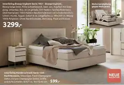 Möbel Turflon Interliving Boxspringbett Serie 1421 Angebot