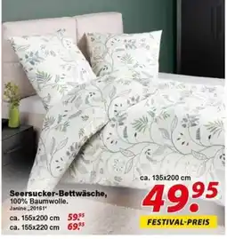 Möbel Turflon Seersucker-Bettwäsche, Janine Angebot