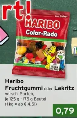 CAP Markt Haribo Fruchtgummi oder Lakritz Angebot