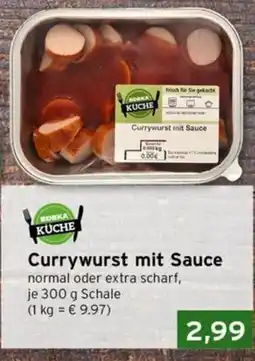 CAP Markt BODEKA KÜCHE Currywurst mit Sauce Angebot
