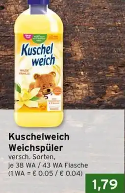 CAP Markt Kuschelweich Weichspüler Angebot