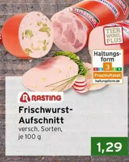 CAP Markt RASTING Frischwurst-Aufschnitt Angebot