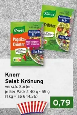 CAP Markt Knorr Salat Krönung Angebot
