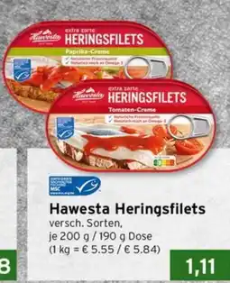 CAP Markt Hawesta Heringsfilets Angebot