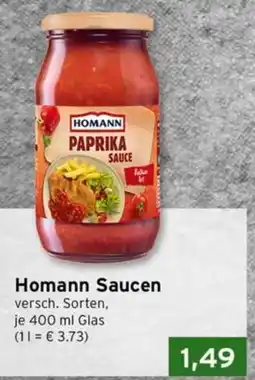 CAP Markt Homann Paprika Sauce Angebot