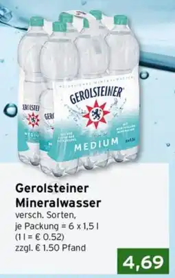 CAP Markt Gerolsteiner Mineralwasser Angebot
