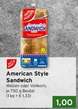 CAP Markt American Style Sandwich Angebot