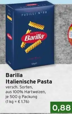 CAP Markt Barilla Italienische Pasta Angebot