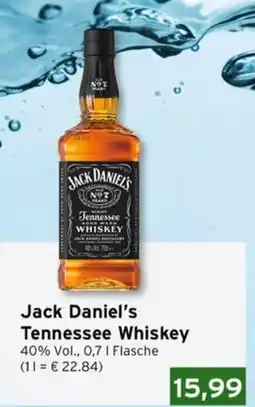 CAP Markt Jack Daniel's Tennessee Whiskey Angebot