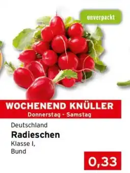 CAP Markt Wochenend Knüller Radischen Angebot