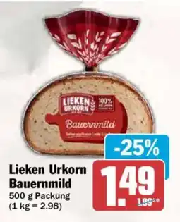 AEZ Lieken Urkorn Bauernmild Angebot