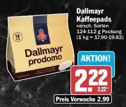 AEZ Dallmayr Kaffeepads Angebot