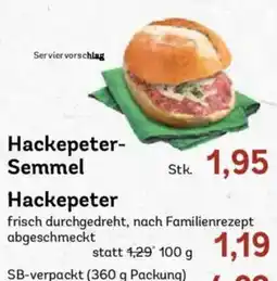 AEZ Hackepeter-Semmel Angebot
