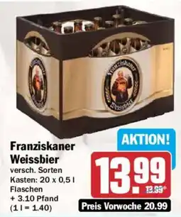 AEZ Franziskaner Weissbier Angebot