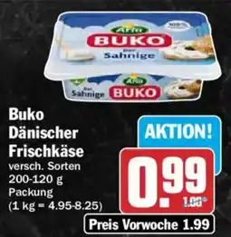 AEZ Buko Dänischer Frischkäse Angebot