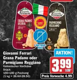 AEZ Giovanni Ferrari Grana Padano oder Parmigiano Reggiano Angebot