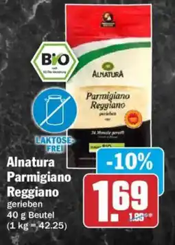 AEZ Alnatura Parmigiano Reggiano gerieben Angebot
