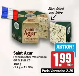 AEZ Saint Agur Französischer Weichkäse Angebot