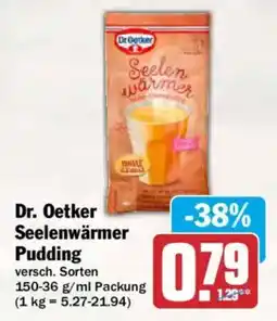 AEZ Dr. Oetker Seelenwärmer Pudding Angebot