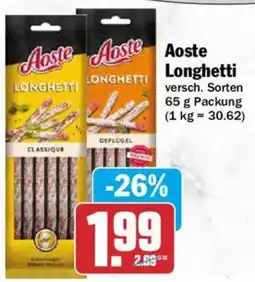 AEZ Aoste Longhetti Angebot