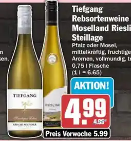 AEZ Tiefgang Rebsortenweine Moselland Riesling Steillage Angebot