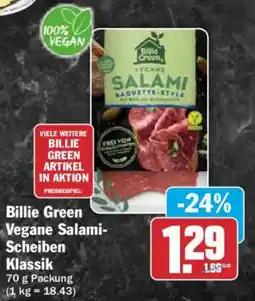 AEZ Billie Green Vegane Salami-Scheiben Klassik Angebot