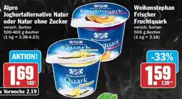 AEZ Weihenstephan Frischer Fruchtquark Angebot