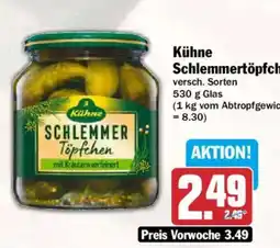 AEZ Kühne Schlemmertöpfchen Angebot