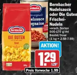 AEZ Bernbacher Die Guten Nudeln Angebot
