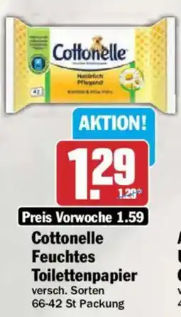 AEZ Cottonelle Feuchtes Toilettenpapier Angebot