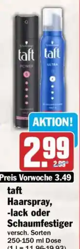 AEZ taft Haarspray, -lack oder Schaumfestiger Angebot