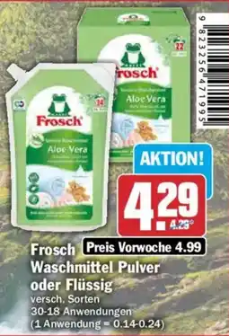 AEZ Frosch Waschmittel Pulver oder Flüssig Angebot