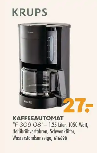 Möbel Kraft Krups kaffeeautomat "f 309 08" Angebot