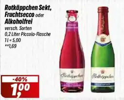 Simmel Rotkäppchen Sekt, Fruchtsecco oder Alkoholfrei Angebot