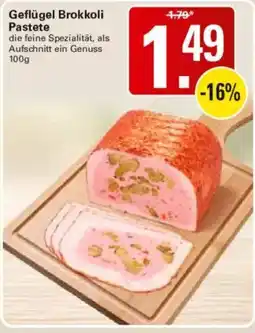 WEZ Geflügel Brokkoli Pastete Angebot